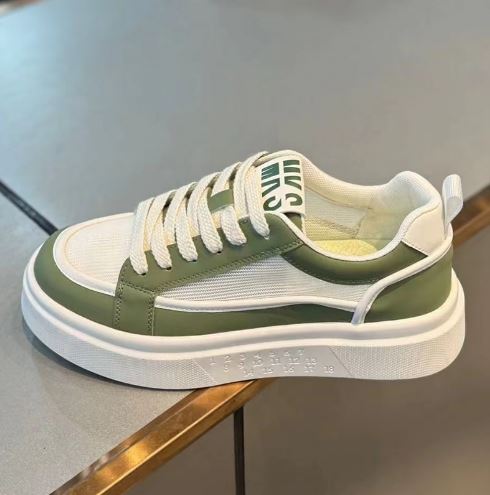 Casual Faux Leather Sneakers For Men